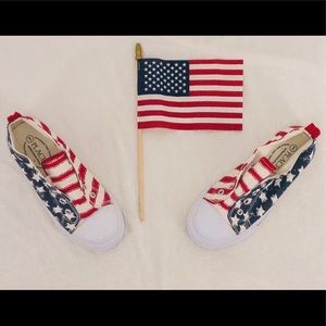 Children’s Place star spangled Banner sneakers